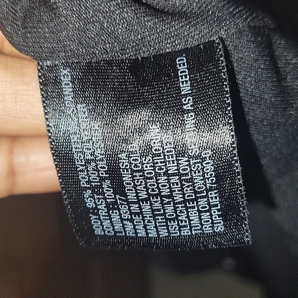 Worthington Tank Top Black and White Striped Size XL - Picture 6 of 7